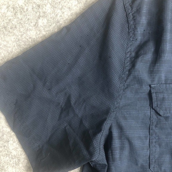 Gerry Camp Shirt Adult Extra Large Polyester Short Sleeve Button Up Outdoor Mens - Picture 4 of 12